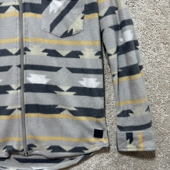 VTG 1946 Jacket NWT‎ Men's Large Gray Aztec Fleeece Full Zip Up Long Sleeve - Picture 3 of 12
